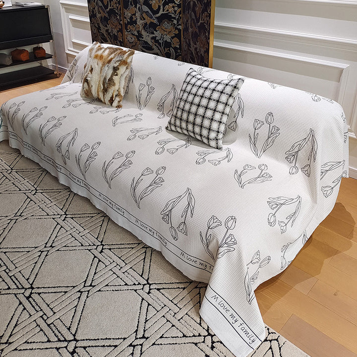 Strukturiertes Gewebte Wurfdecke