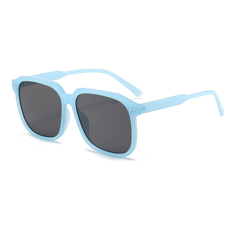 Damen Quadratische Sonnenbrille mit robustem Rahmen und UV-Schutz Karnz