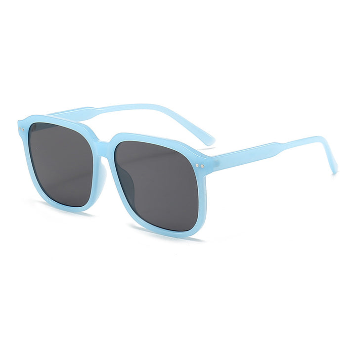 Damen Quadratische Sonnenbrille mit robustem Rahmen und UV-Schutz Karnz