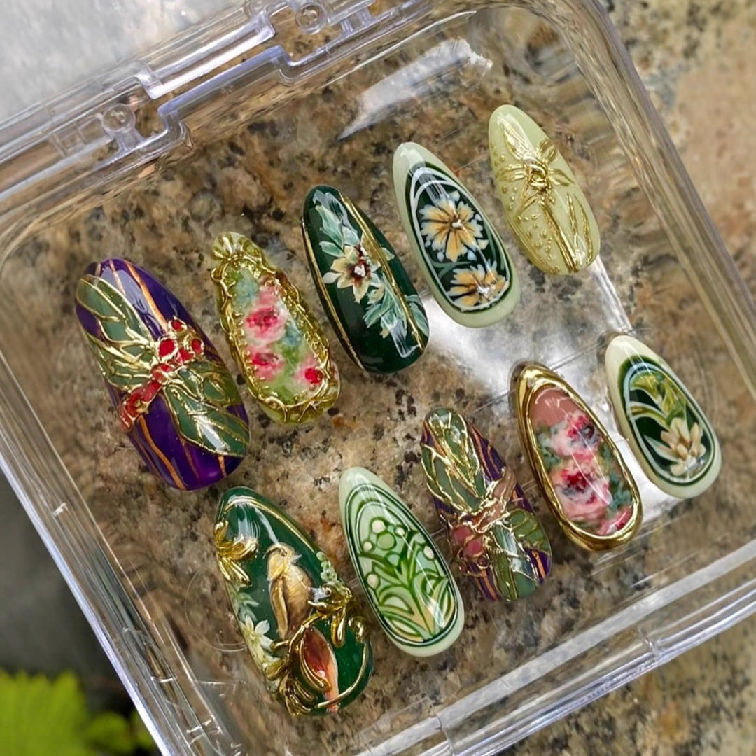 Elegantes Künstlerisches Nagelkunstset Karnz