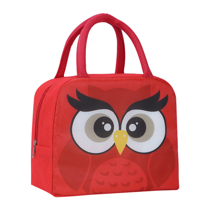 Stilvolles Pinguin-Themen Isolierte Lunch Tasche Karnz