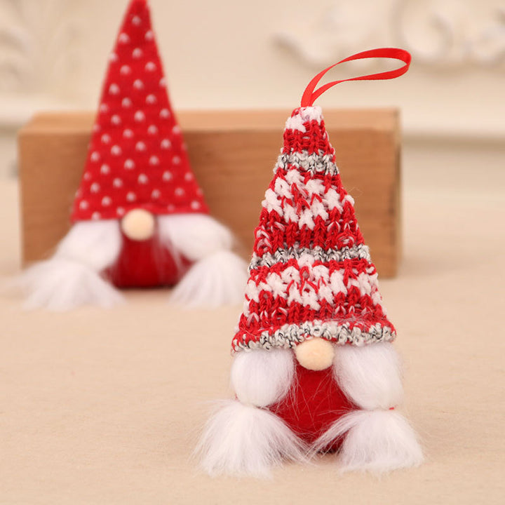 Dekorative Weihnachtsgnom-Figur Schüssel