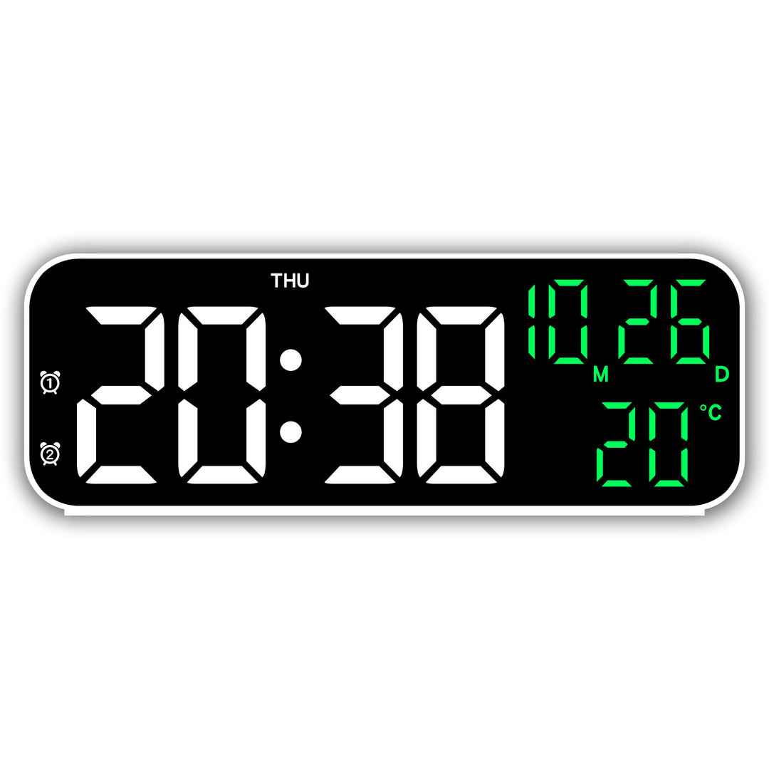 Digitaler Wecker mit Großem Led-Display und Wetterfunktion Karnz