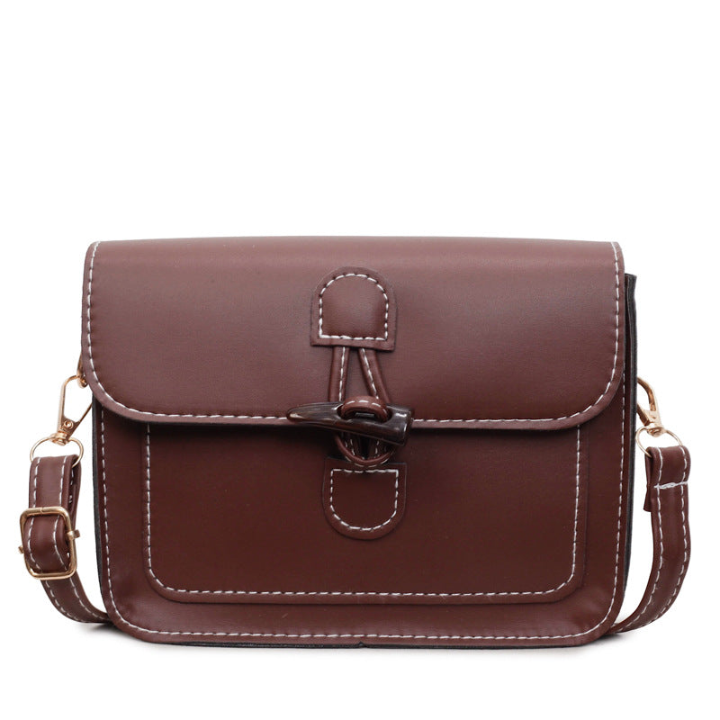 WoStructured Leder Umhängetasche Karnz