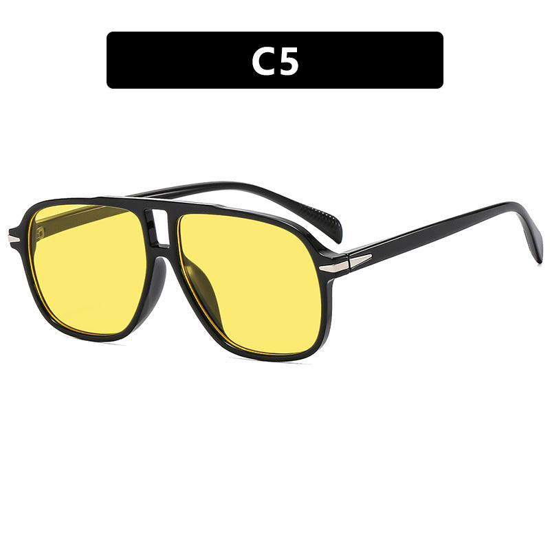 Damen oversized Sonnenbrille mit modischem Design und schützendem UV-Filter Karnz