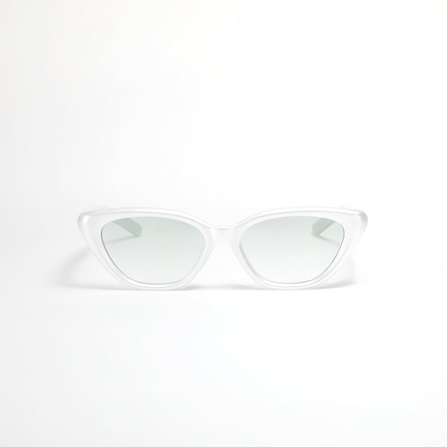 Damen Cat-Eye Sonnenbrille mit transparentem Design Karnz