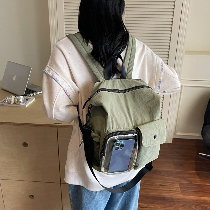 Multifunktionaler Casual Crossbody Rucksack Karnz