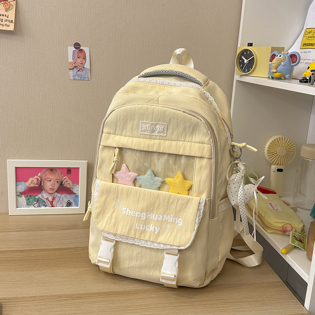 Transparenter Fenster-Rucksack Karnz