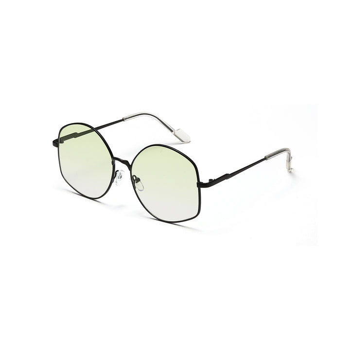Damen modische Sonnenbrille mit einzigartiger achteckiger Rahmenkonstruktion Karnz