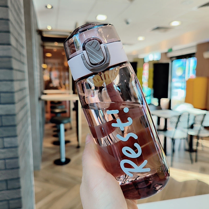 Damen Ergonomische Wasserflasche für Fitness Karnz