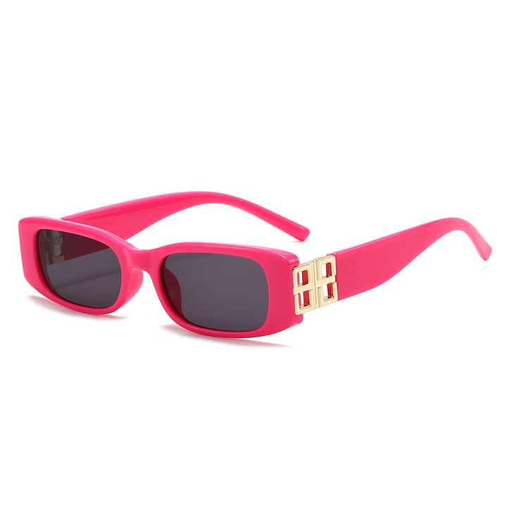 Damen Modische Sonnenbrille mit luxuriösem goldfarbenen Akzent Karnz