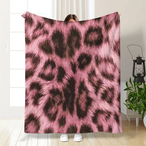 Künstlerische Leopardenmuster Wurfdecke