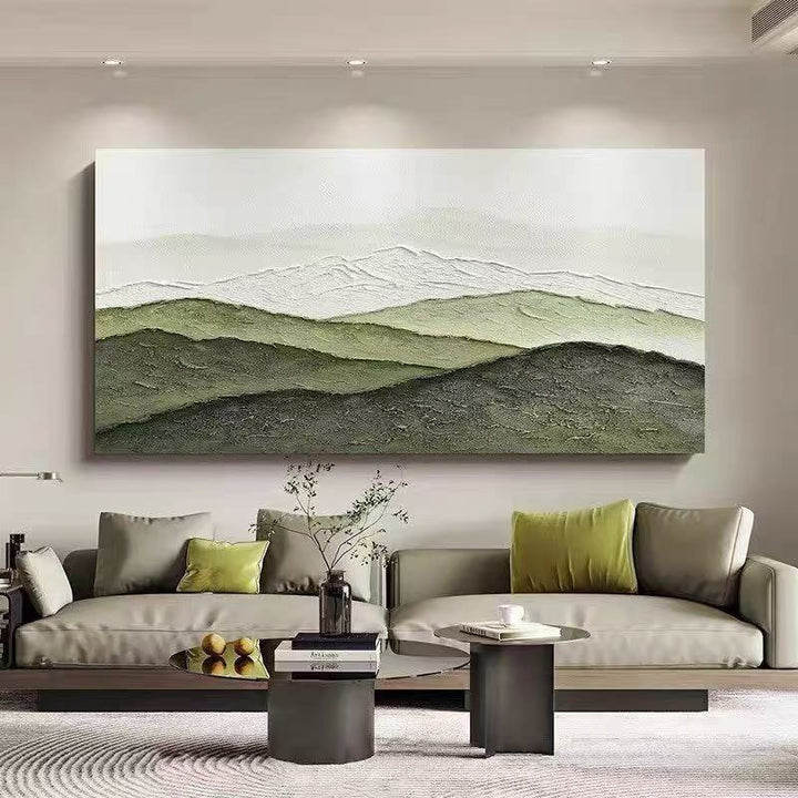 Texturierte Landschaft Leinwand Kunst