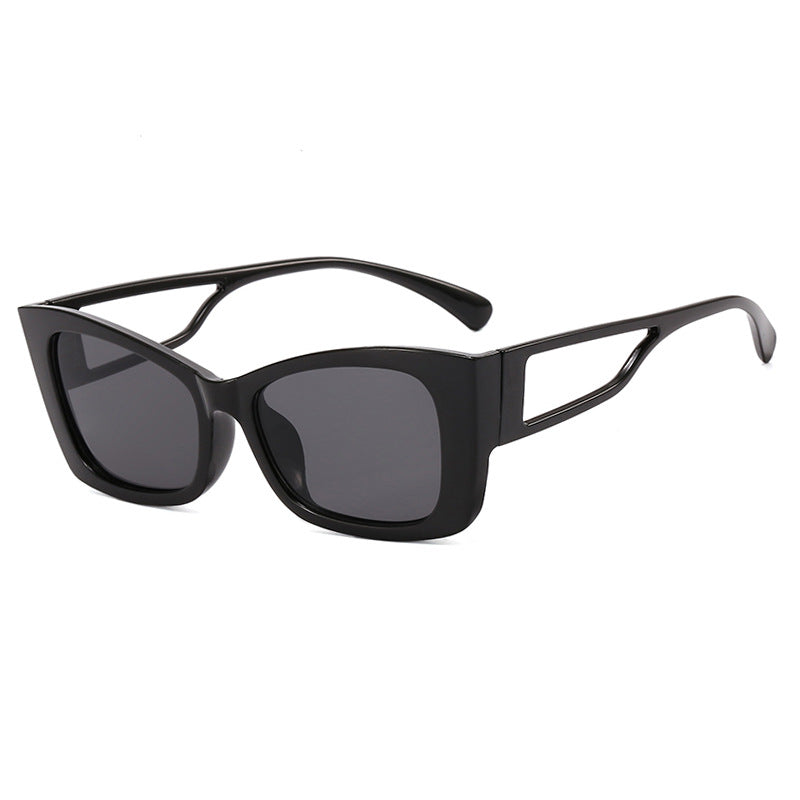 Damen modische Katzenaugen-Sonnenbrille mit stilvollem Rahmen und UV-Schutz Karnz