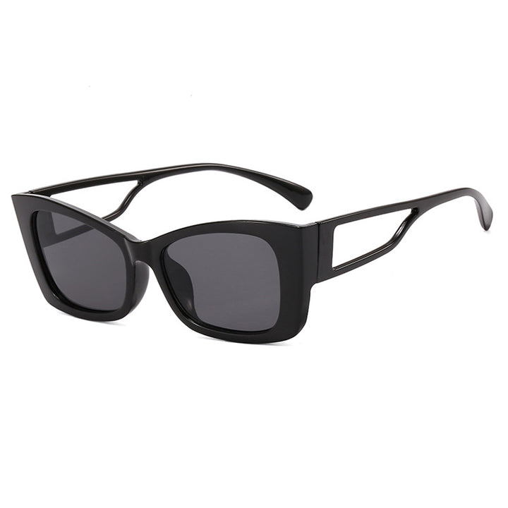 Damen modische Katzenaugen-Sonnenbrille mit stilvollem Rahmen und UV-Schutz Karnz