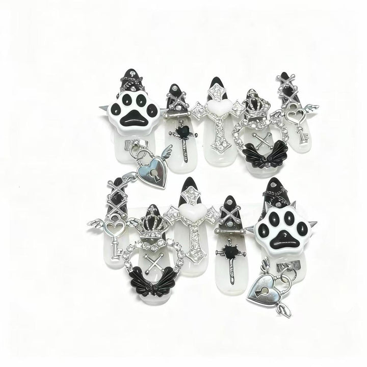 Gothic Charm Nagelkunst Set