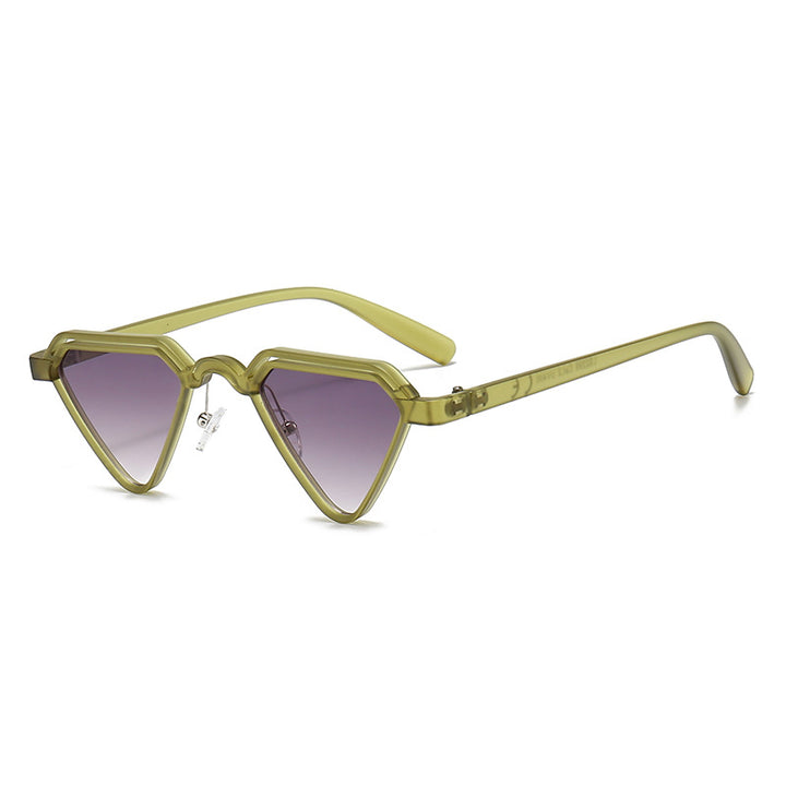 Damen trendige geometrische Sonnenbrille Karnz