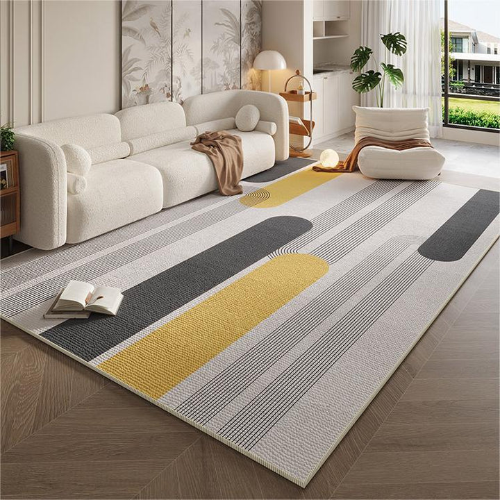 Stylischer geometrischer Muster-Teppich Karnz