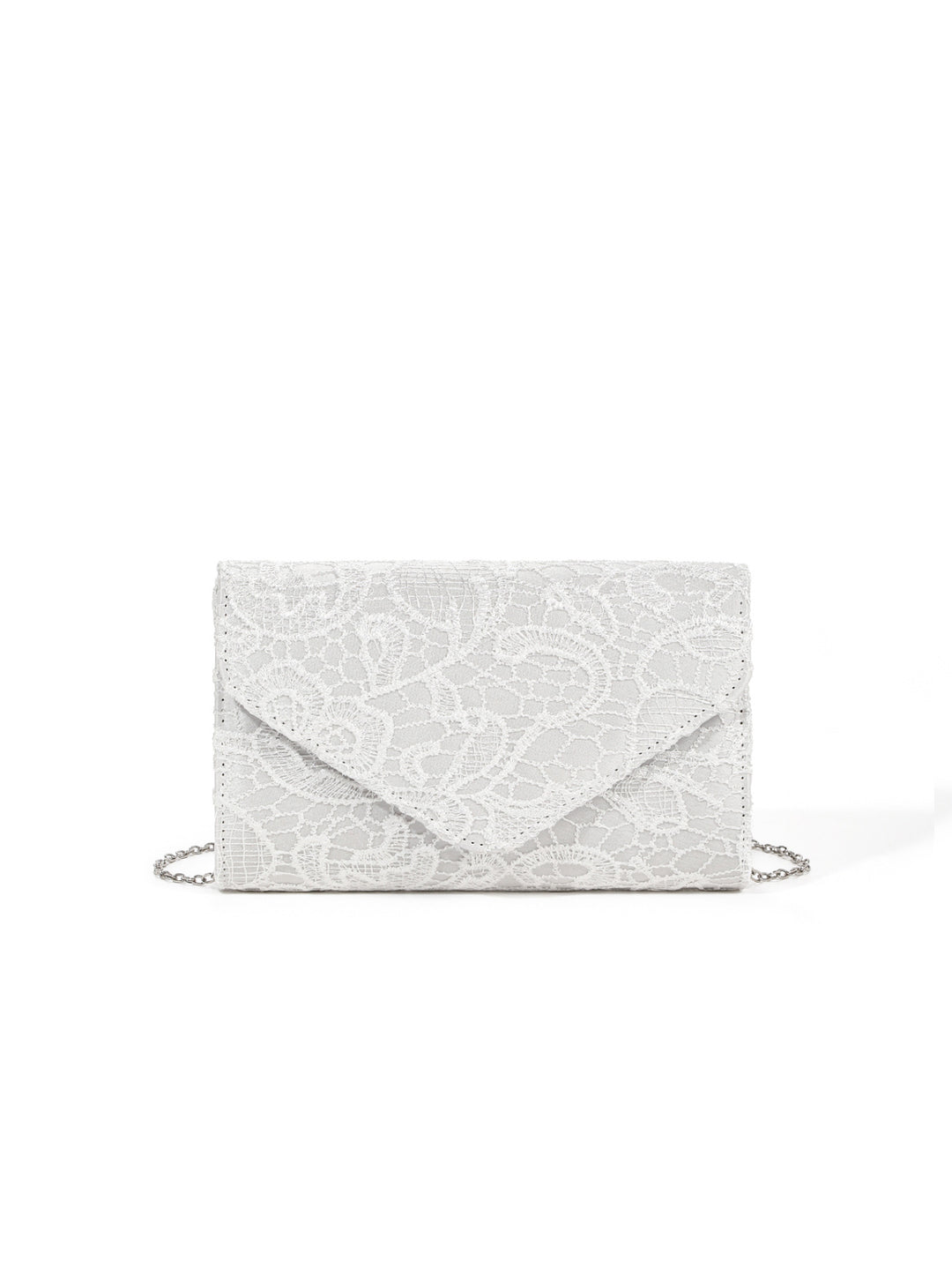 Elegante Clutch mit Spitzen-Details
