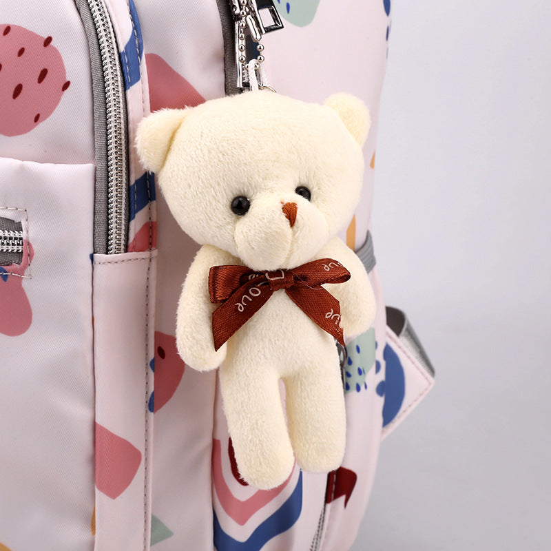 Verspielt gemusterter Rucksack Karnz