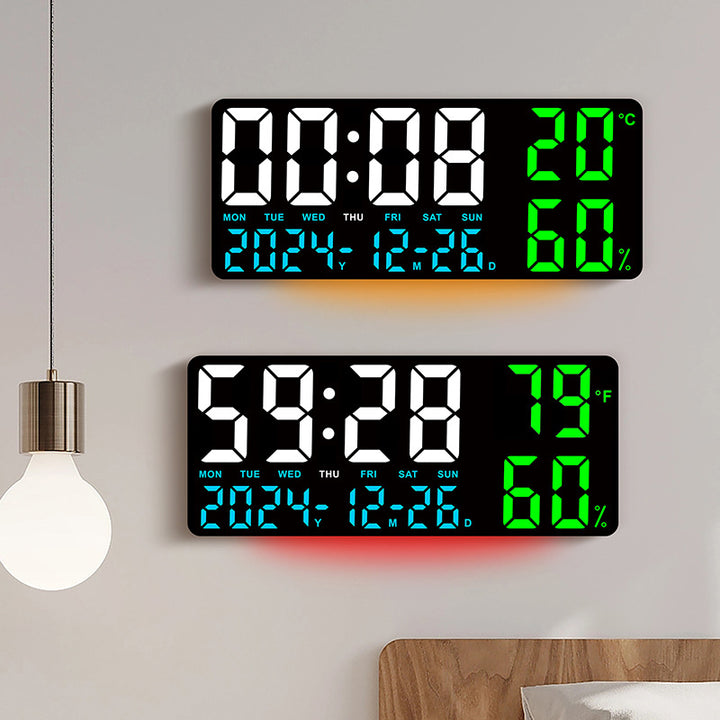 Digitaler Multifunktionswecker mit großem LED-Display Karnz