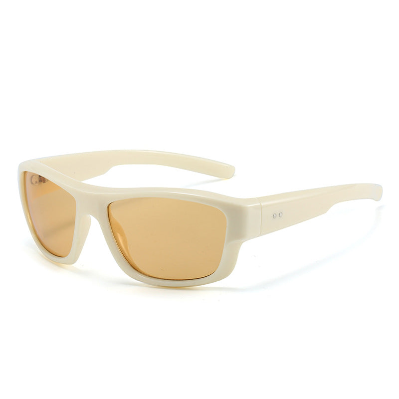 Damen Sport-Sonnenbrille mit robustem Rahmen und UV-Schutz Karnz