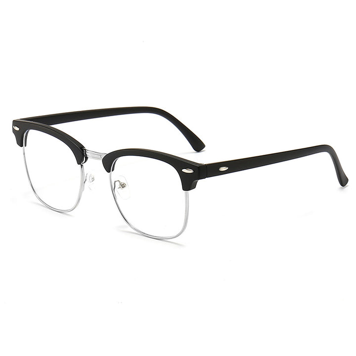 Damen modische Retro-Sonnenbrille mit metallischem Rahmen Karnz