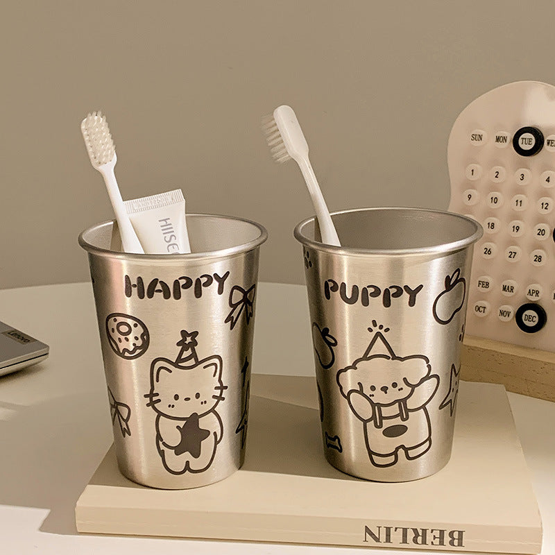 Lustiger Partybecher mit Tiermotiv Karnz