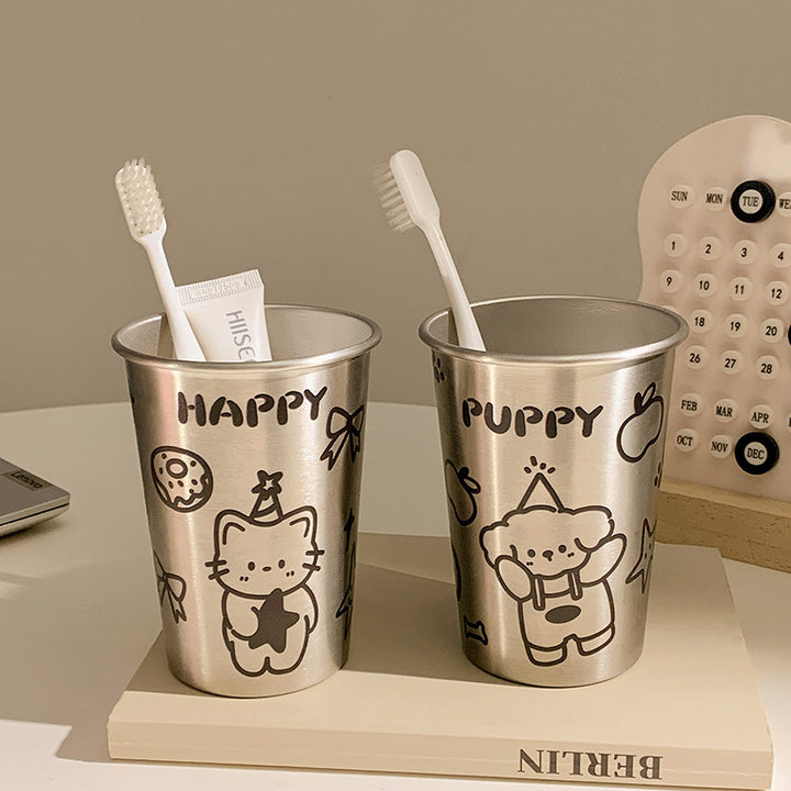 Lustiger Partybecher mit Tiermotiv Karnz