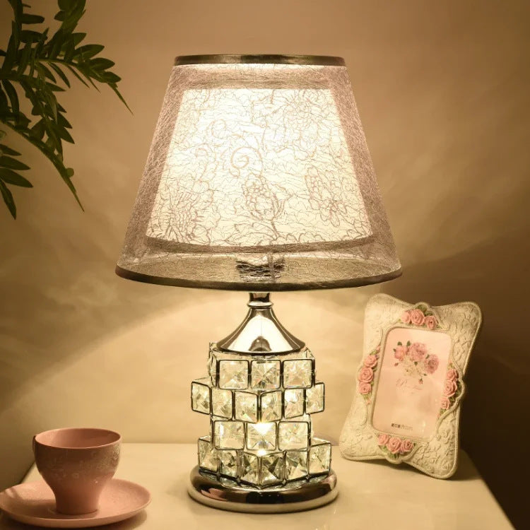 Dekorative Kristall Akzent Tischlampe