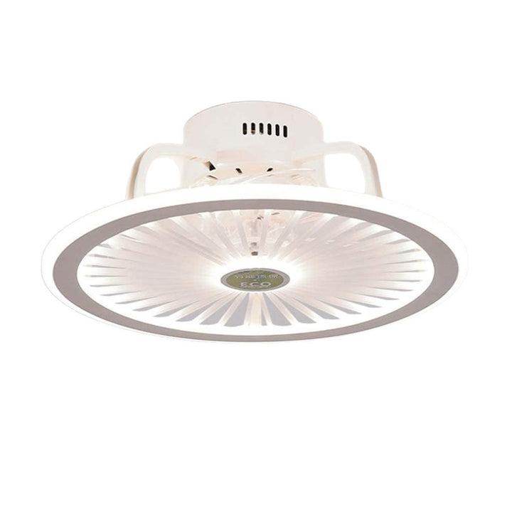 Moderner runder Deckenventilator mit Licht