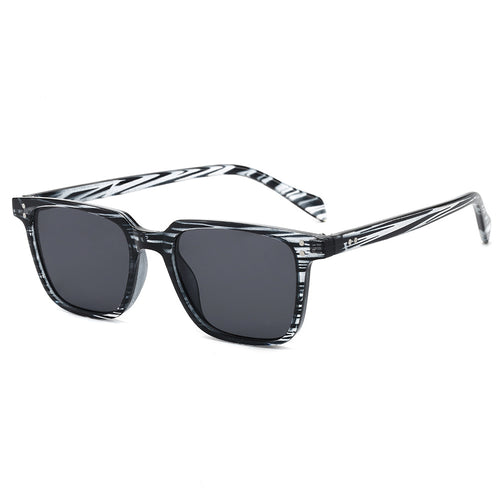 Damen modische quadratische Sonnenbrille mit einzigartigen Gläsern Karnz