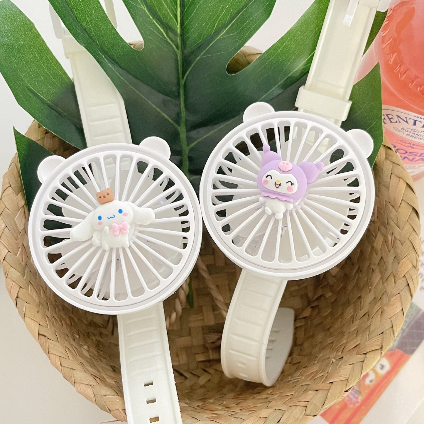 Damen tragbarer Ventilator mit süßem Motiv Karnz