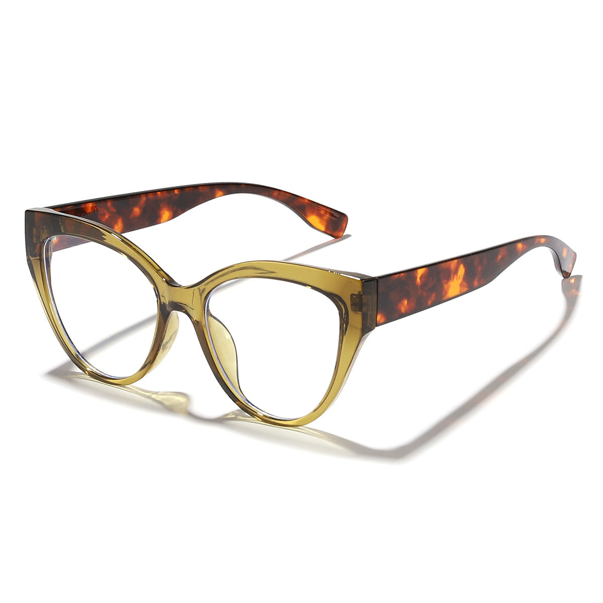 Damen trendige Katzenaugen Sonnenbrille mit hochwertigem Rahmen Karnz