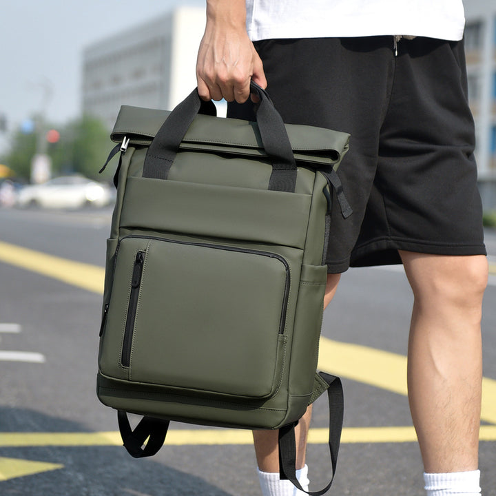 Multi-Taschen wasserdichter Roll-Top Rucksack Karnz