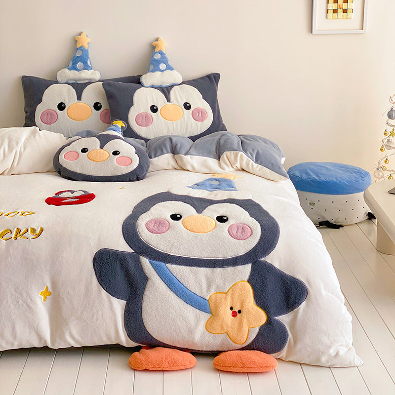Plüsch Mikrofaser Cartoon Übergröße Wurfdecke für Kinder und Kinderzimmer