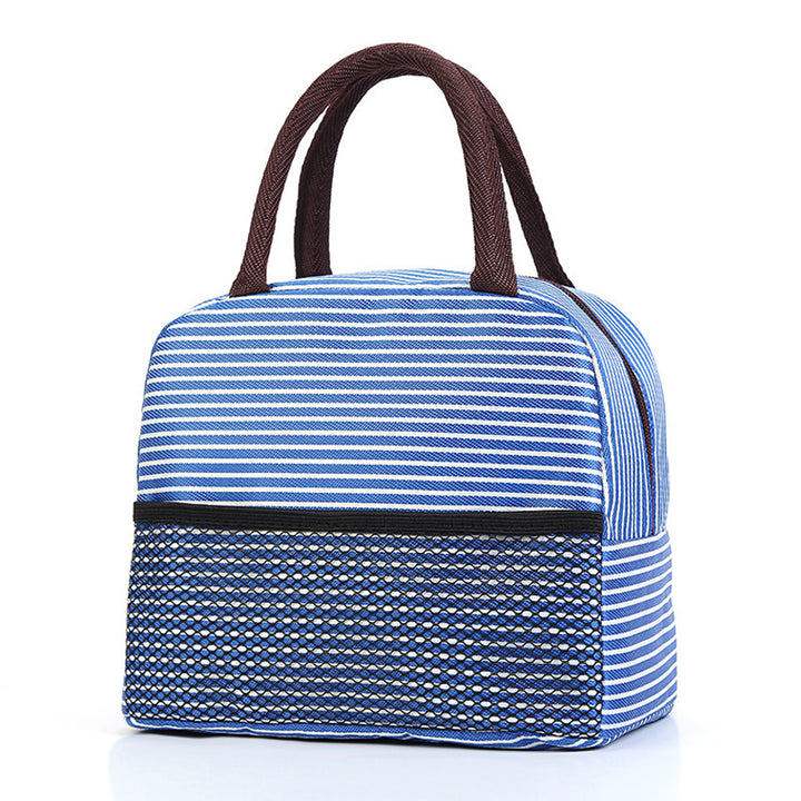 Isolierte gestreifte Lunch-Tasche Karnz