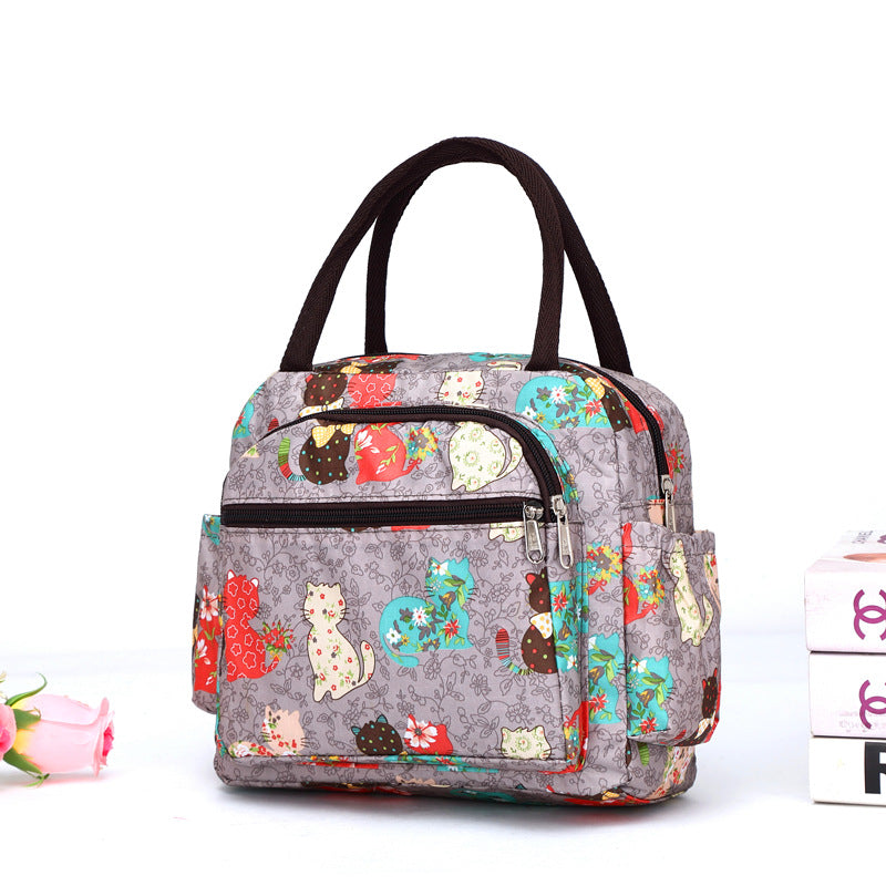 Niedliche Katzenmuster-Handtasche Karnz