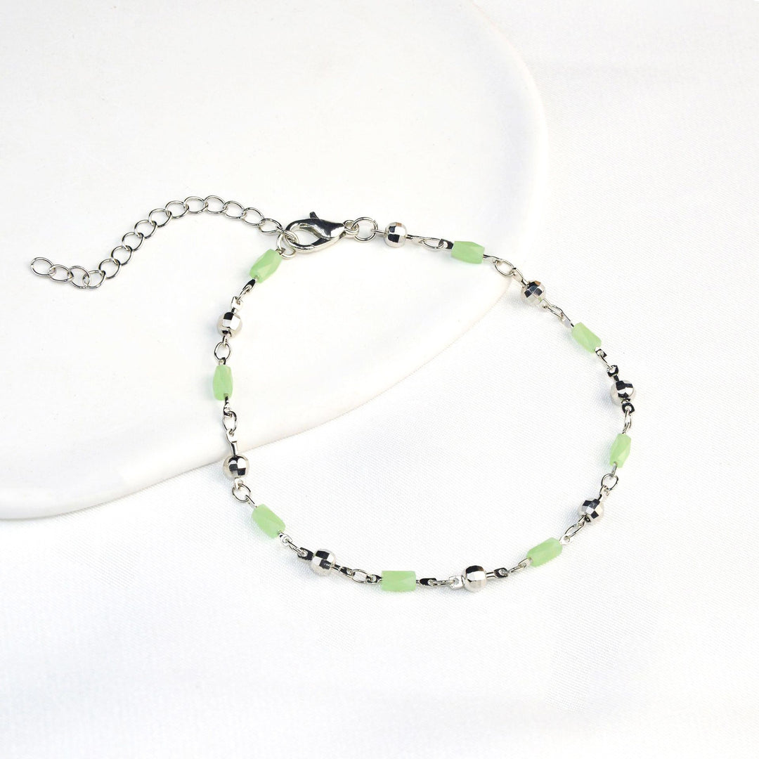 Beaded Charm Fußkette Karnz