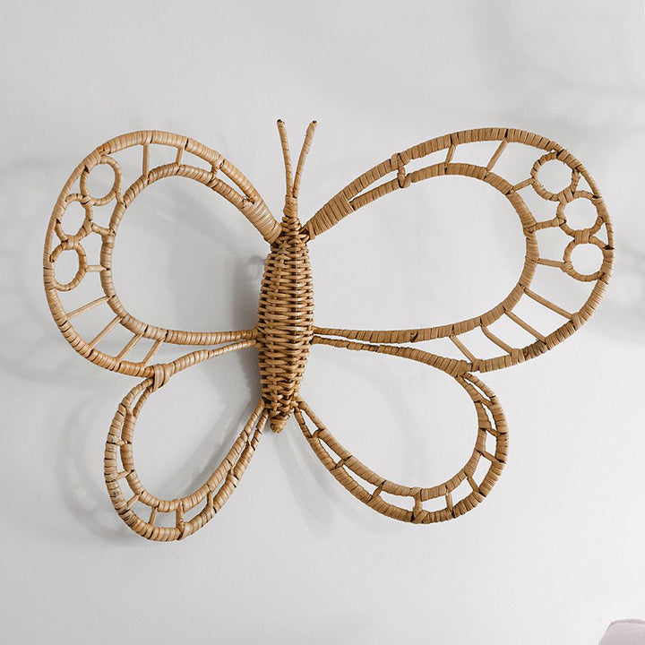Dekorativer Wandbehang im Schmetterlingsdesign Karnz
