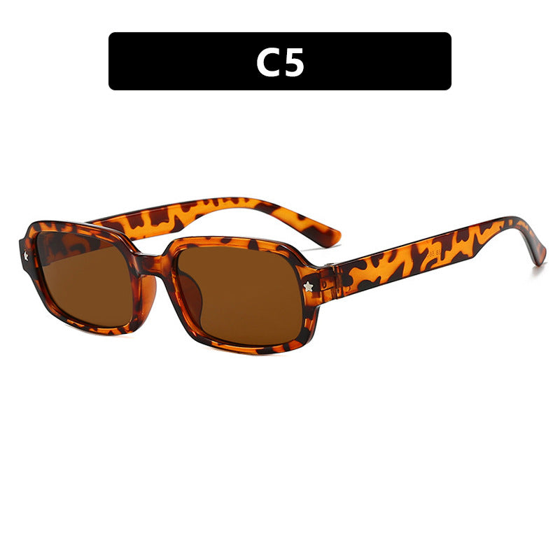 Damen modische Rechtecksonnenbrille mit herausragendem Design und schützendem UV-Filter Karnz