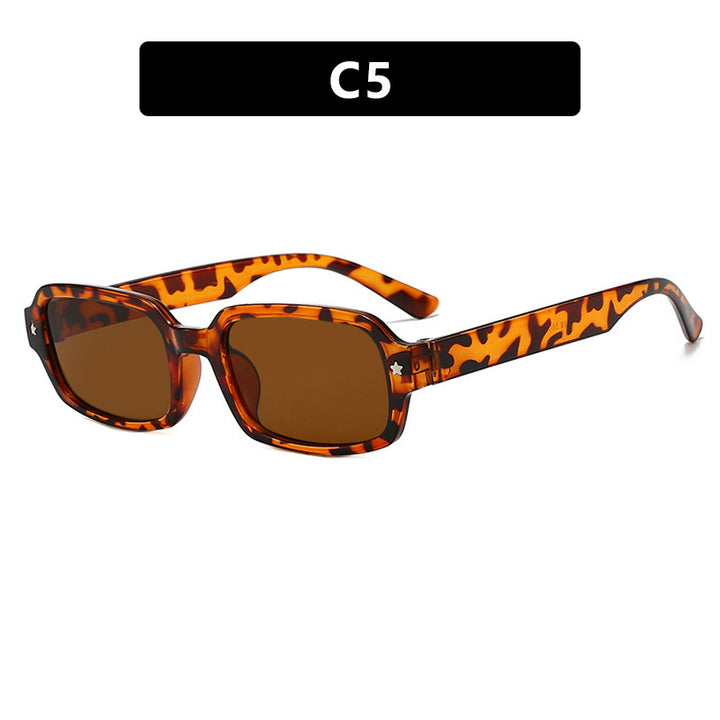 Damen modische Rechtecksonnenbrille mit herausragendem Design und schützendem UV-Filter Karnz