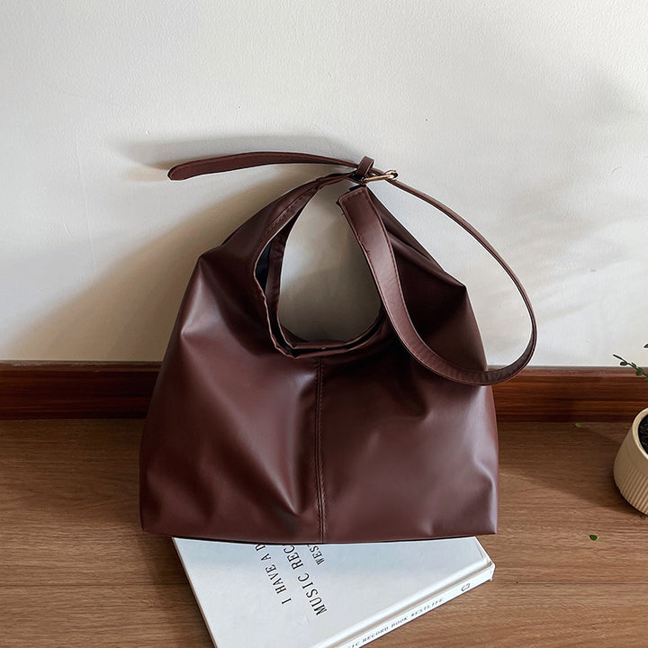 WoSpacious Soft Leather Hobo Bag Karnz