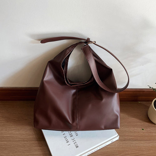 WoSpacious Soft Leather Hobo Bag Karnz