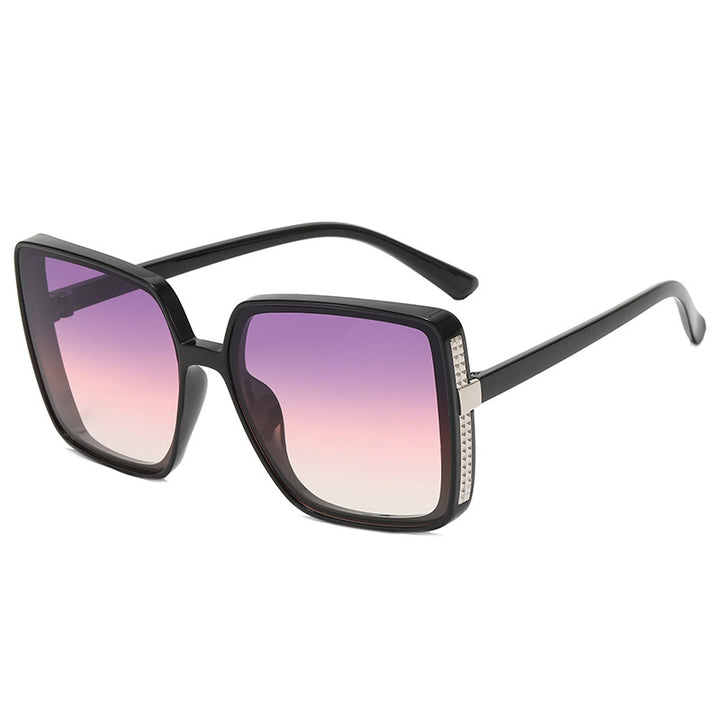 Oversized geometrische Mode-Sonnenbrillen