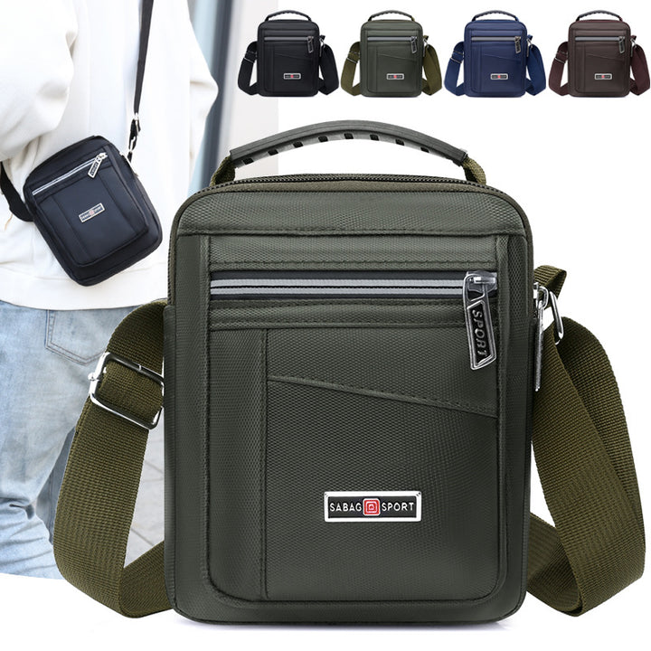 Strukturierte Crossbody-Organizer-Tasche
