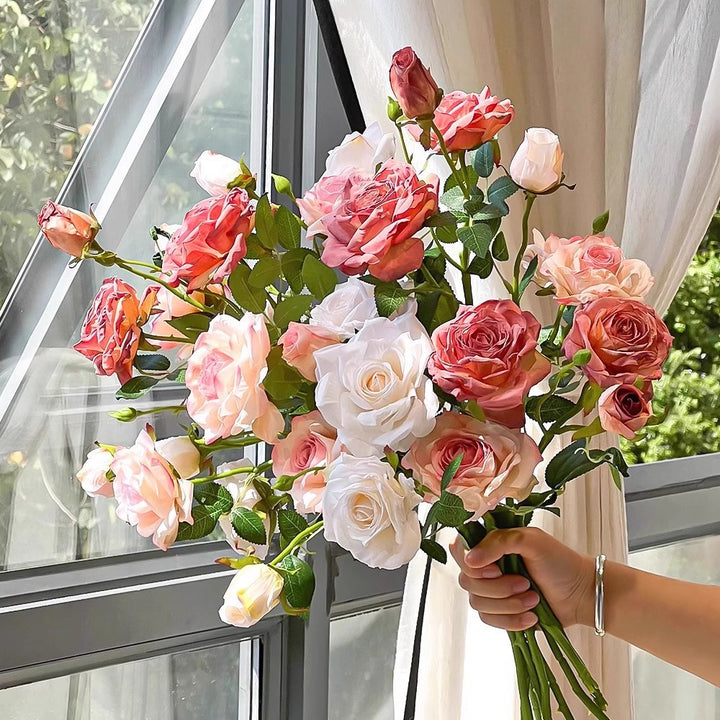 Dekorativer Kunst-Rose