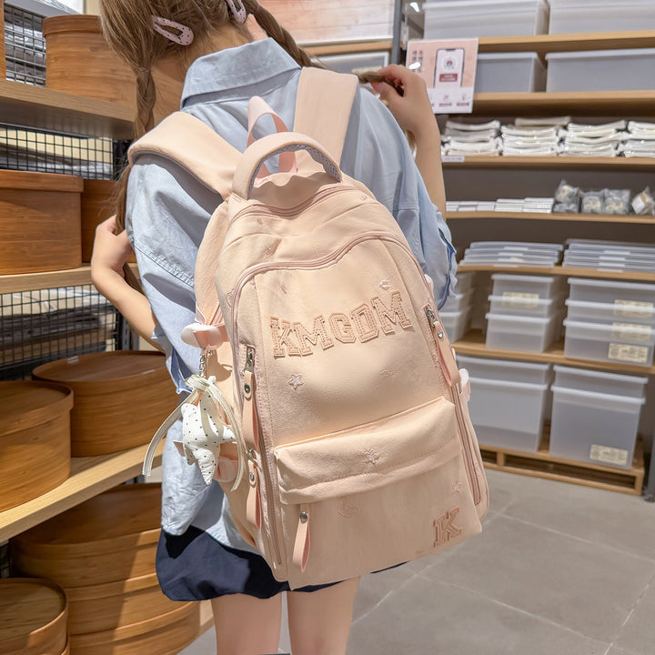 Stylische bestickte Rucksack Karnz 1791205224