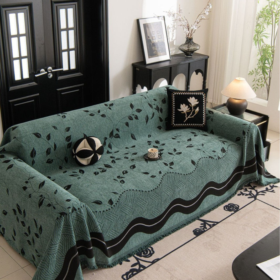 Elegante Texturierte Sofa-Decke