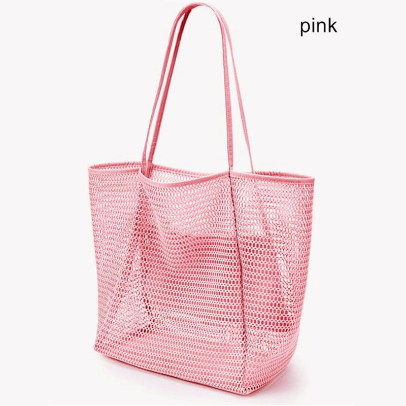 Geräumige Mesh Strandtasche Karnz